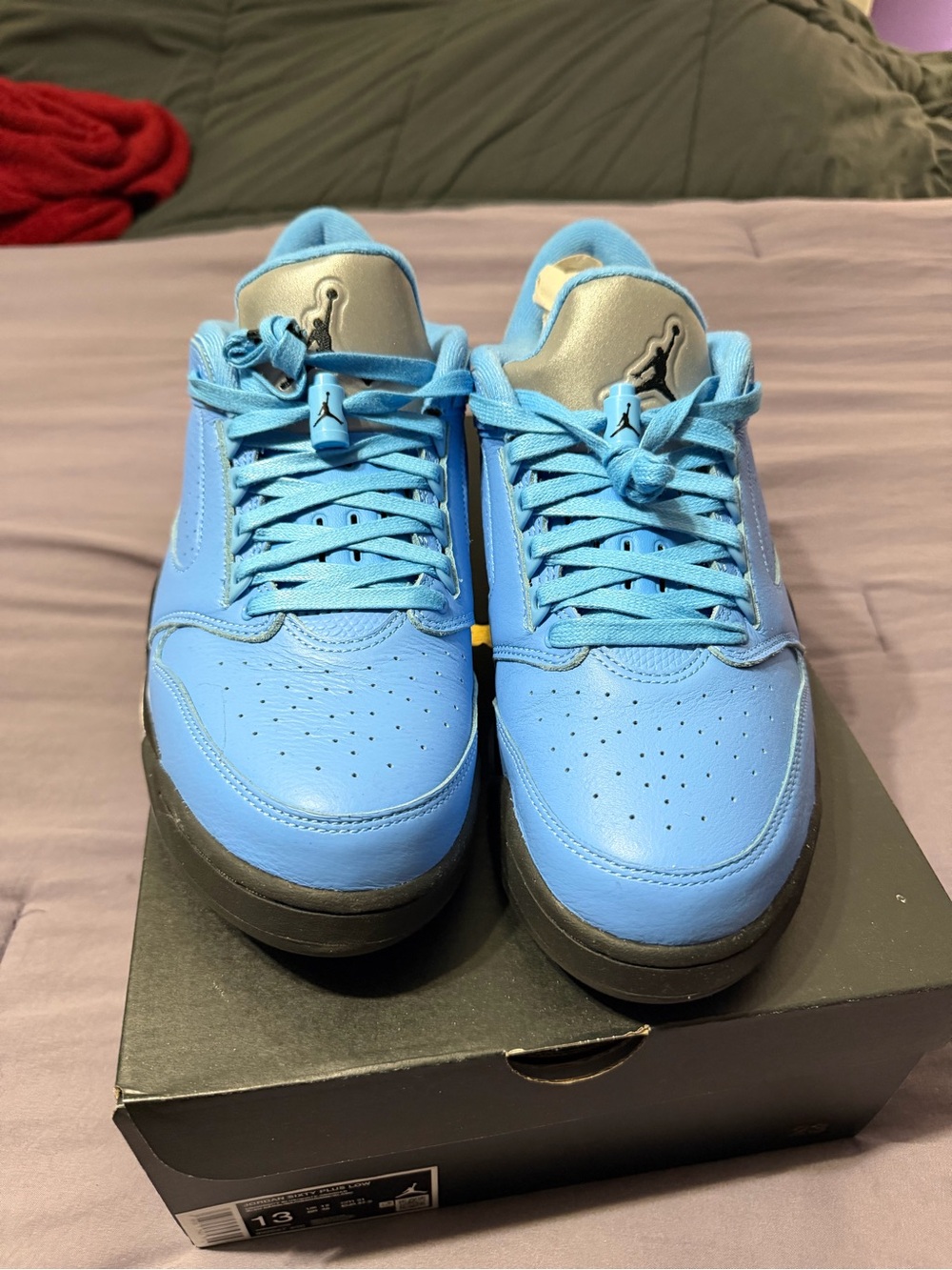 Jordan Low Top Men's Sneakers in University Blue 60 Plus low